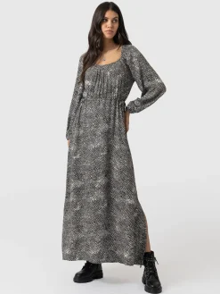 Henrietta Dress - Monochrome Gothica