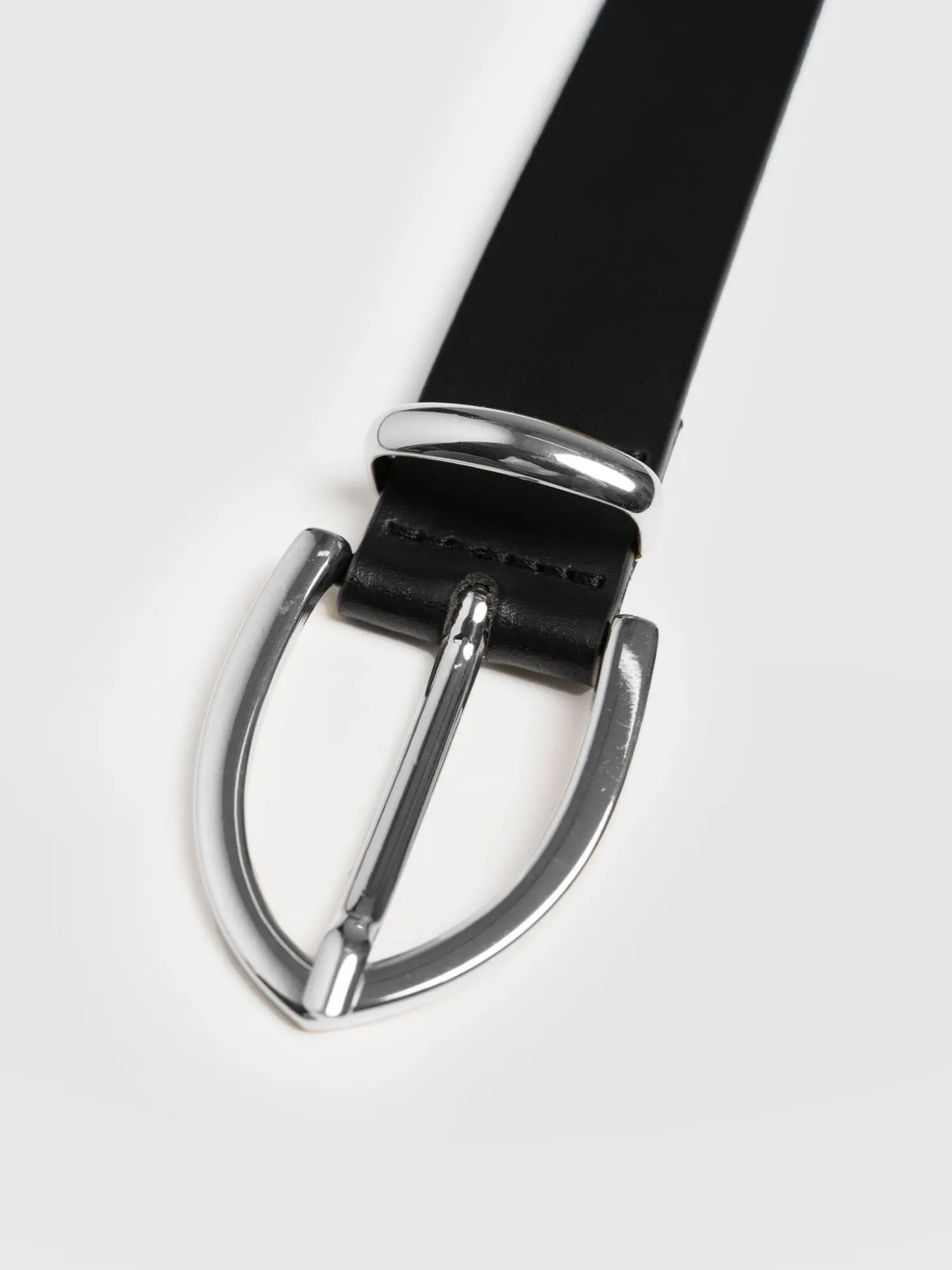 Hoxton Belt - Black/Silver