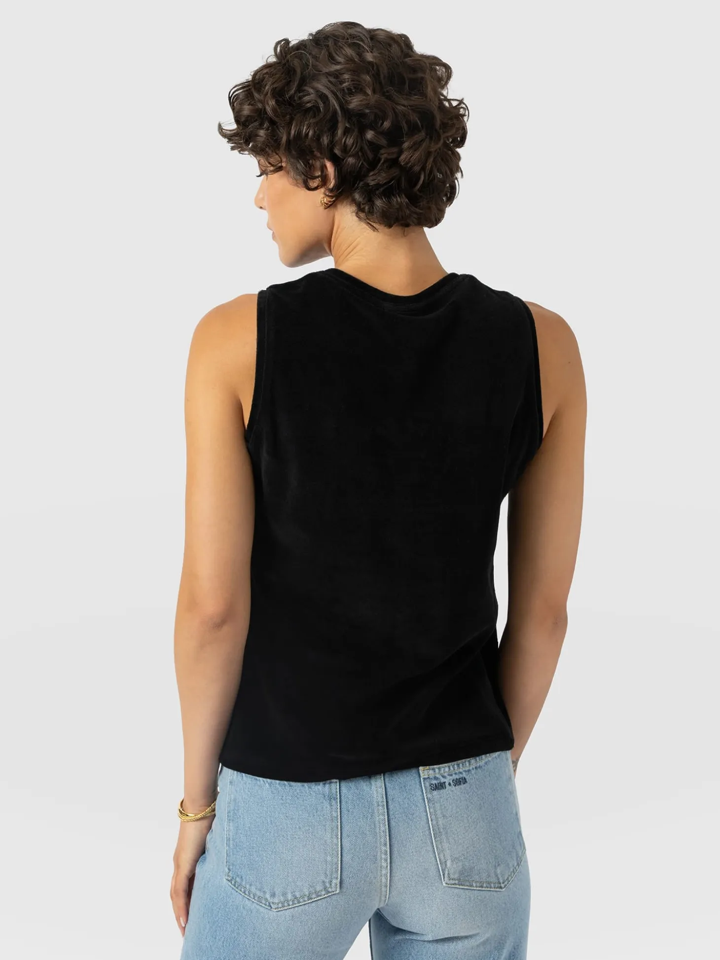 Keller Vest - Black Velvet
