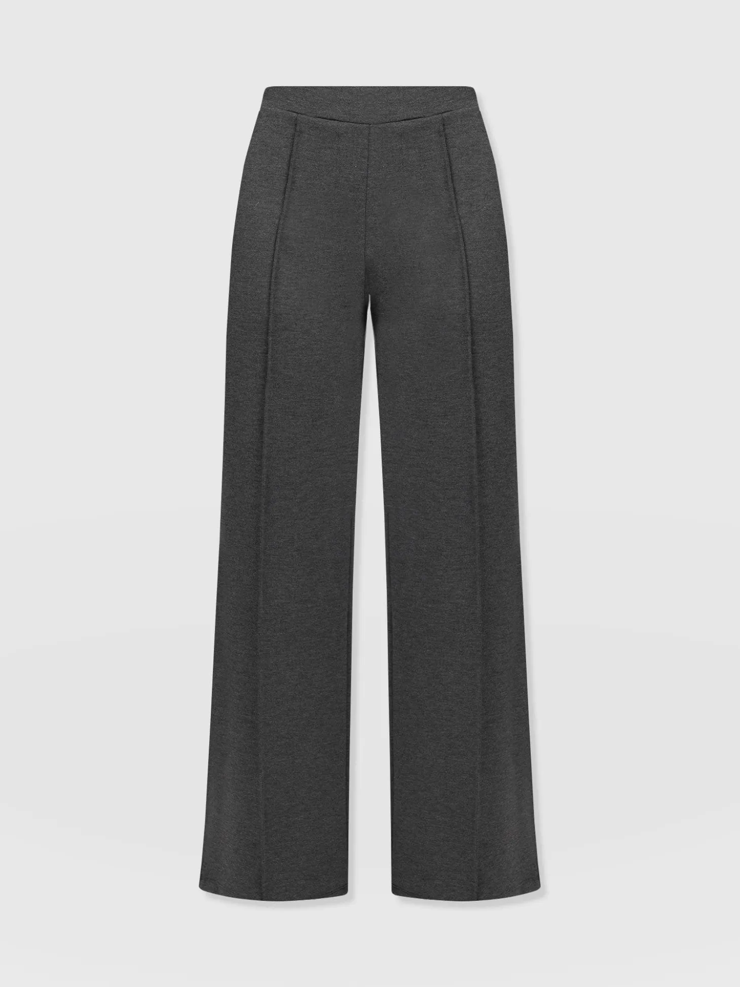 Keller Wide Leg Pant - Charcoal