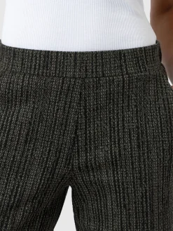Keller Wide Leg Pant - Green Texture