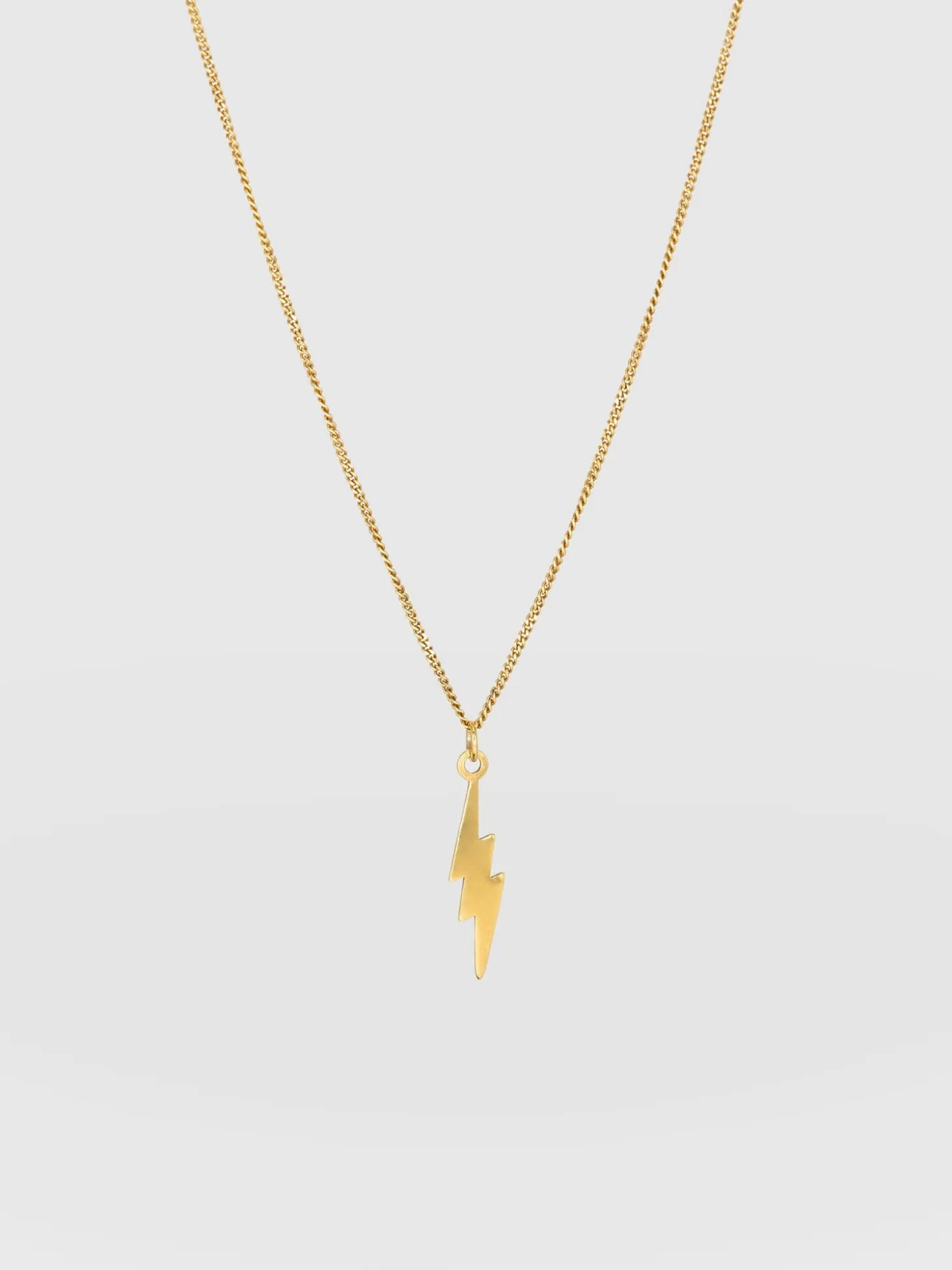 Lightning Necklace - Gold