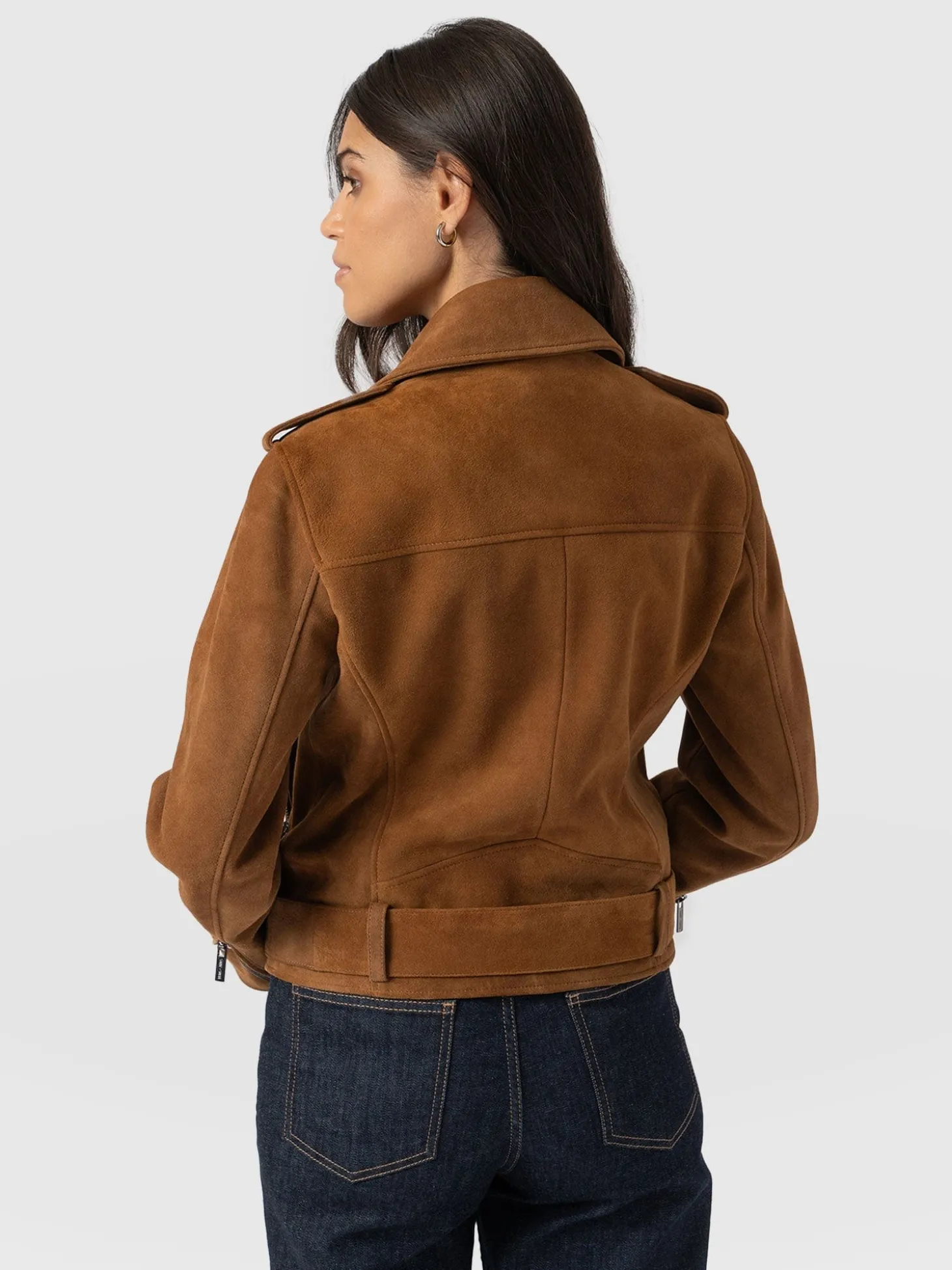 Luther Suede Jacket - Camel