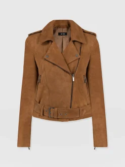 Luther Suede Jacket - Camel