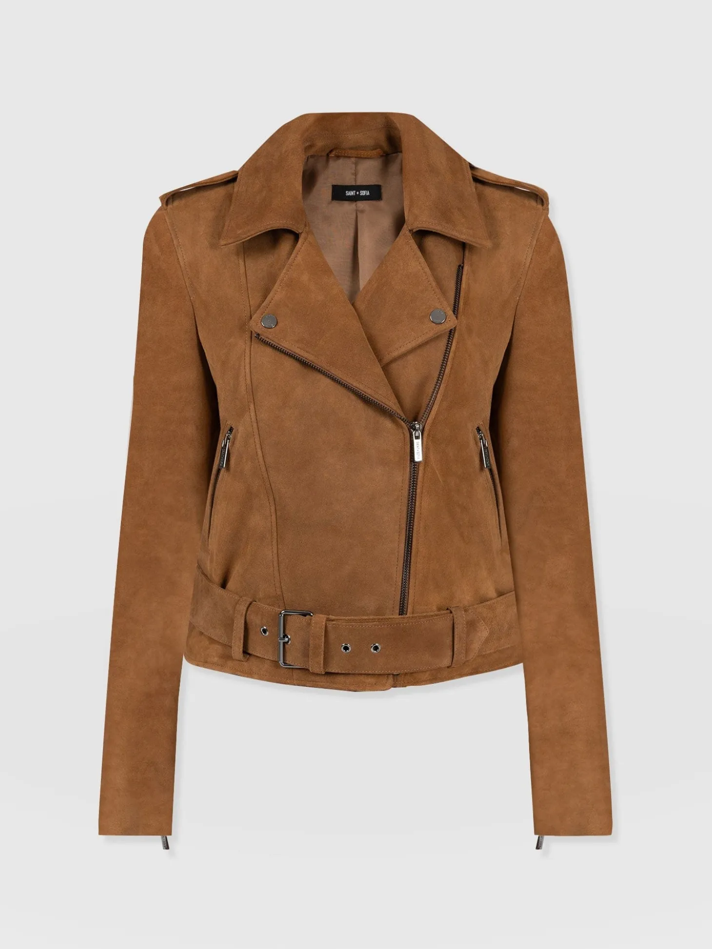 Luther Suede Jacket - Camel
