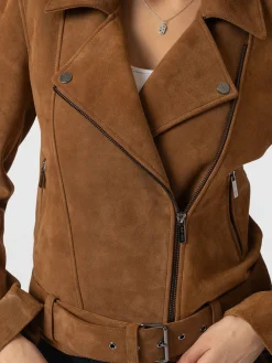 Luther Suede Jacket - Camel