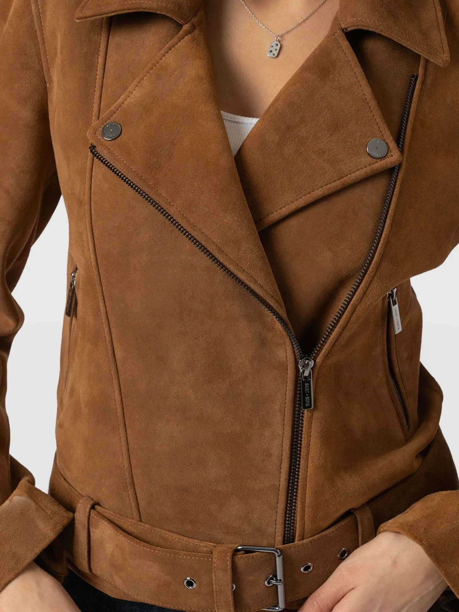 Luther Suede Jacket - Camel