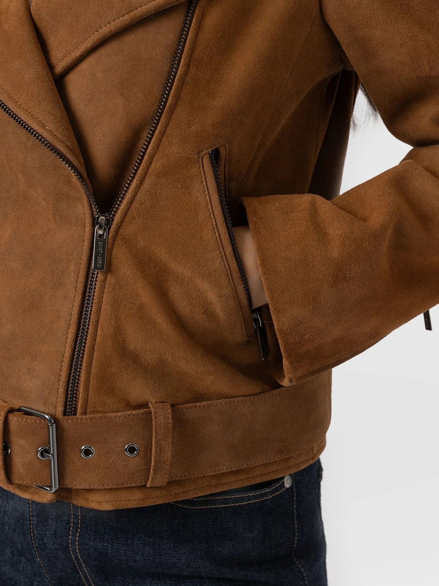 Luther Suede Jacket - Camel