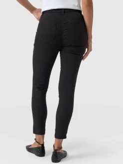 Maeva Skinny Pant - Black