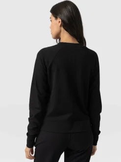 Morgan Zip Sweater - Black