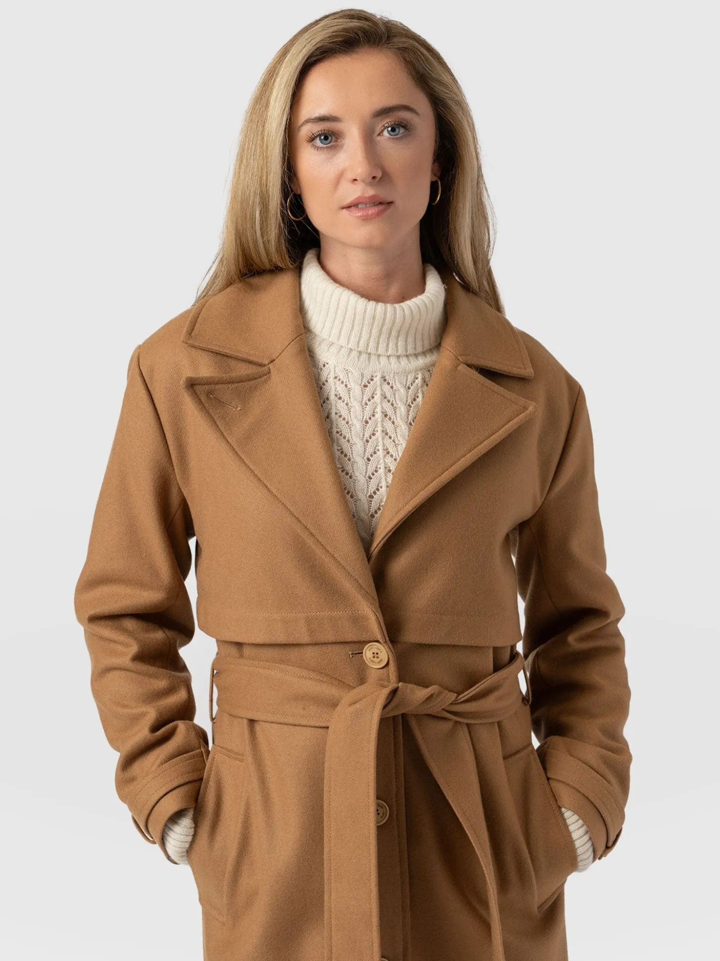 Odette Coat - Camel
