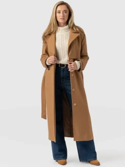 Odette Coat - Camel