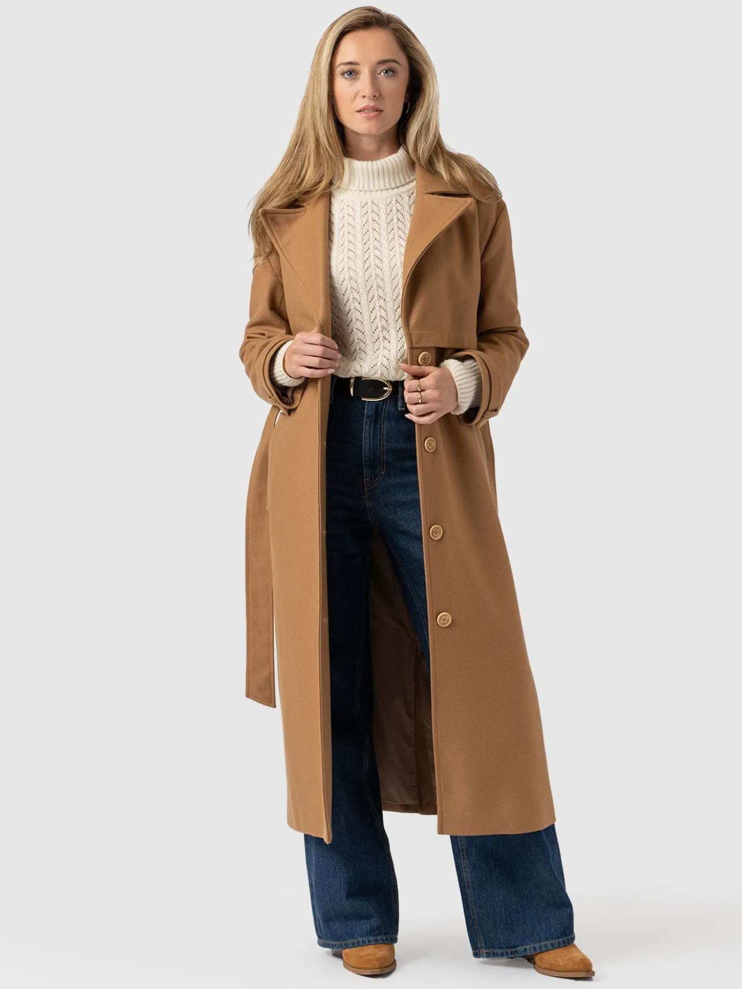 Odette Coat - Camel