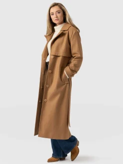 Odette Coat - Camel