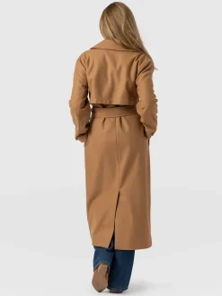 Odette Coat - Camel