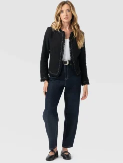 Rayner Jacket - Black Boucle