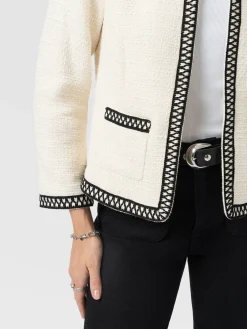 Rayner Jacket - Cream/Black