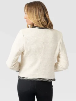 Rayner Jacket - Cream/Black
