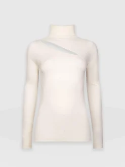 Reveal Turtle Neck - Cream