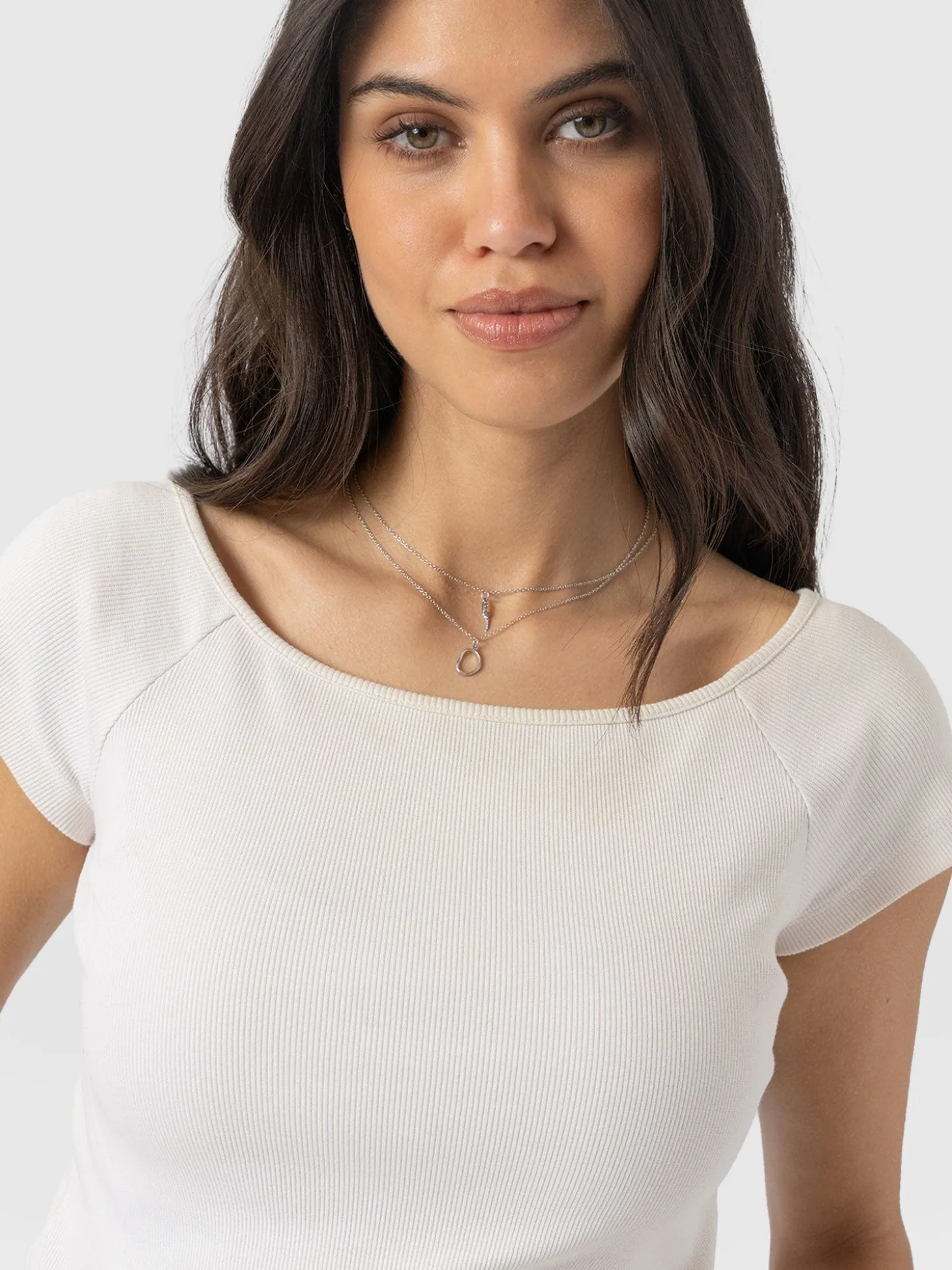 Riviera Tee - Cream
