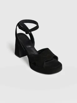 Roux Platform Heels - Black