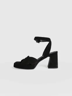 Roux Platform Heels - Black