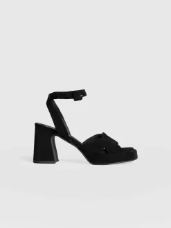 Roux Platform Heels - Black