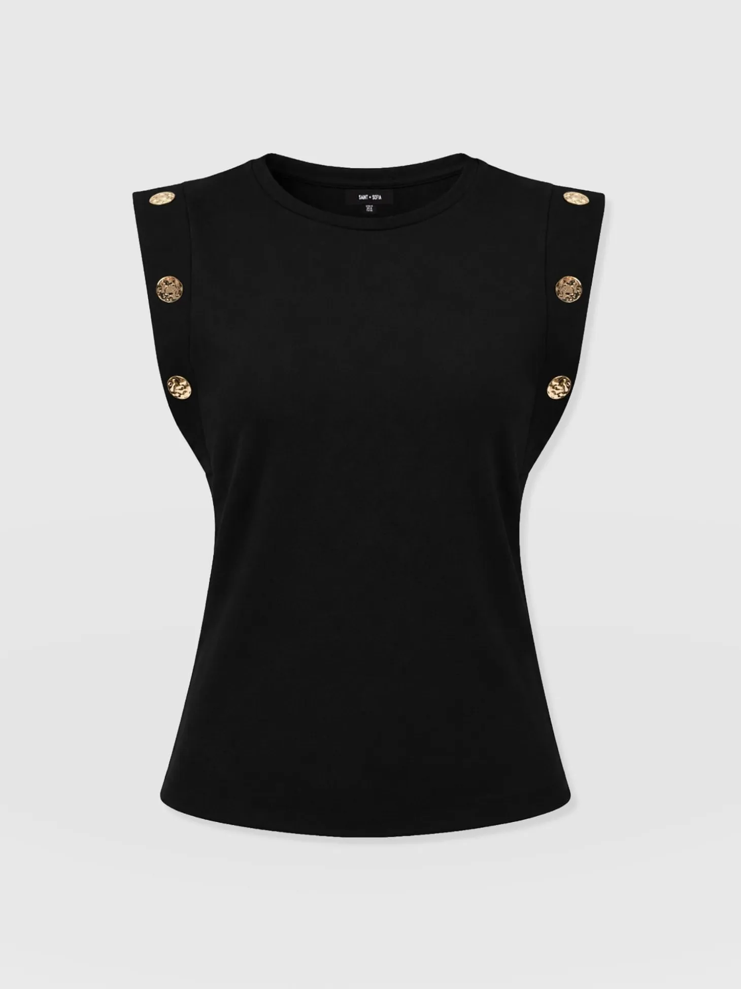Rowan Tee - Black - Molten