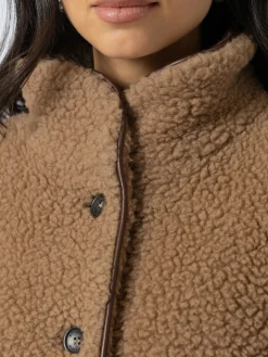 Rumer Teddy Coat - Camel