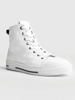 Skye High Top Sneaker - White
