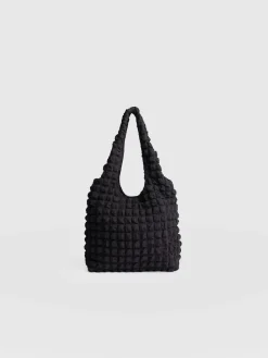 Soho Shoulder Tote Bag - Black