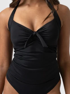 Sol Tankini Top - Black