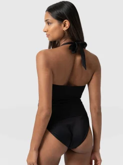 Sol Tankini Top - Black