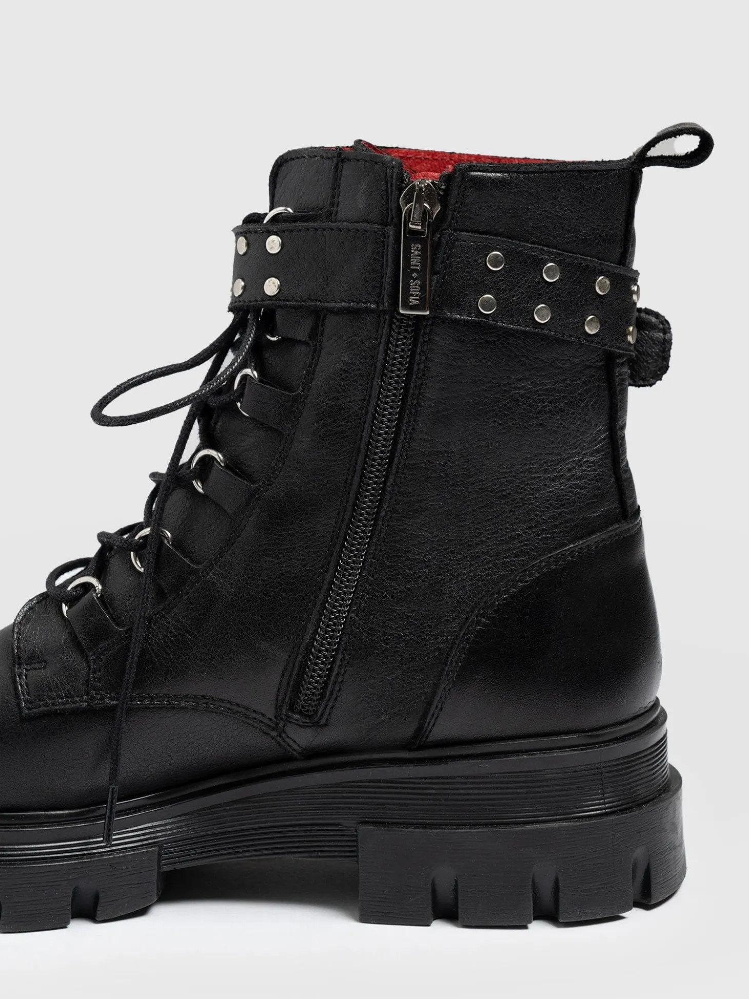 Southbank Studded Boot - Black