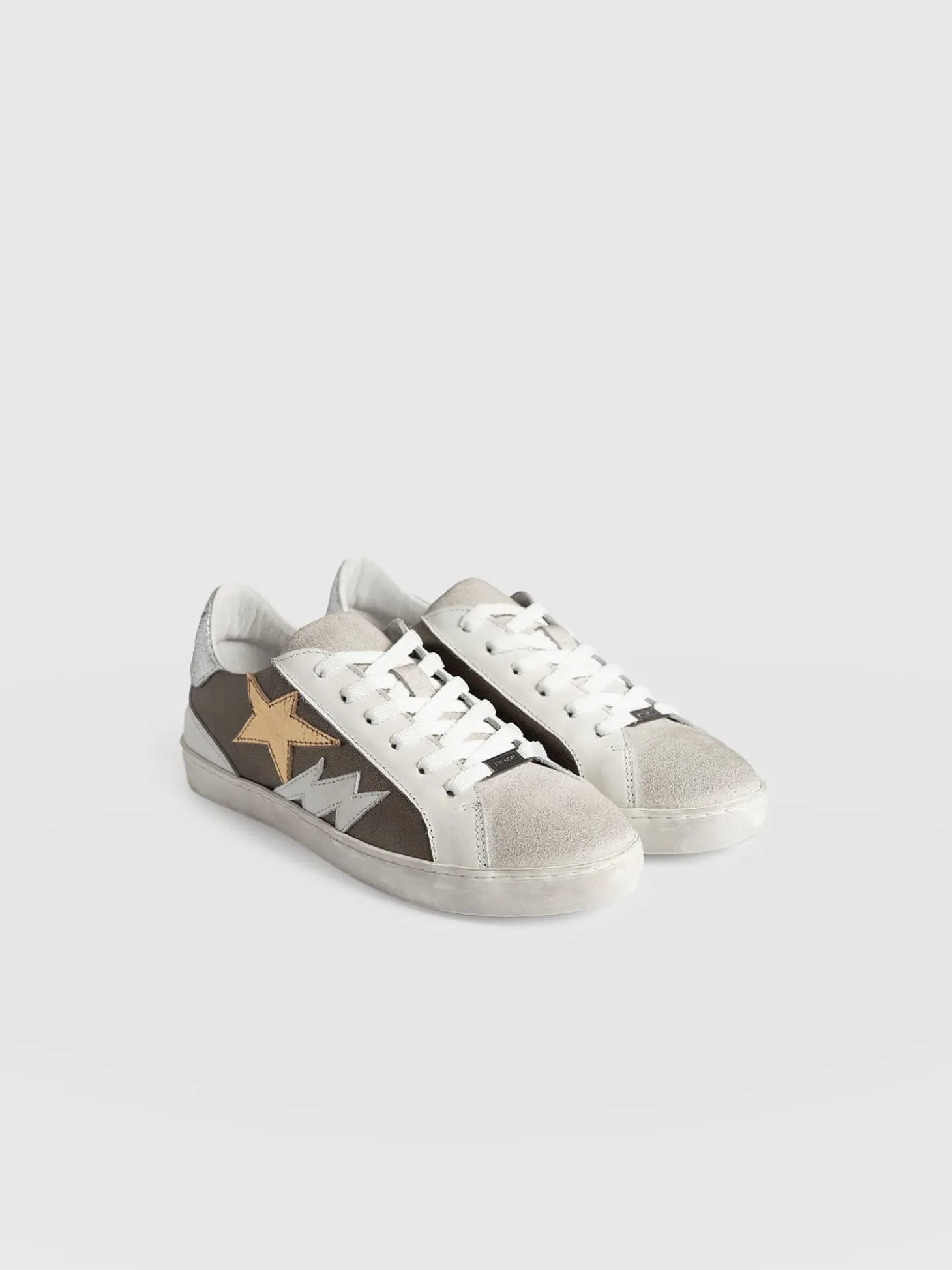 Spitalfields Sneaker - Metallic Gold