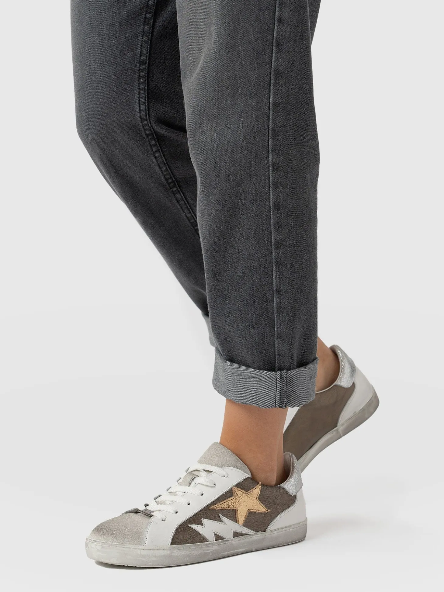Spitalfields Sneaker - Metallic Gold