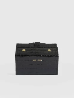 Sunglasses Multi Case - Black Croc