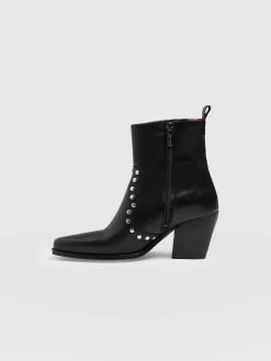 Texas Studded Boot - Black