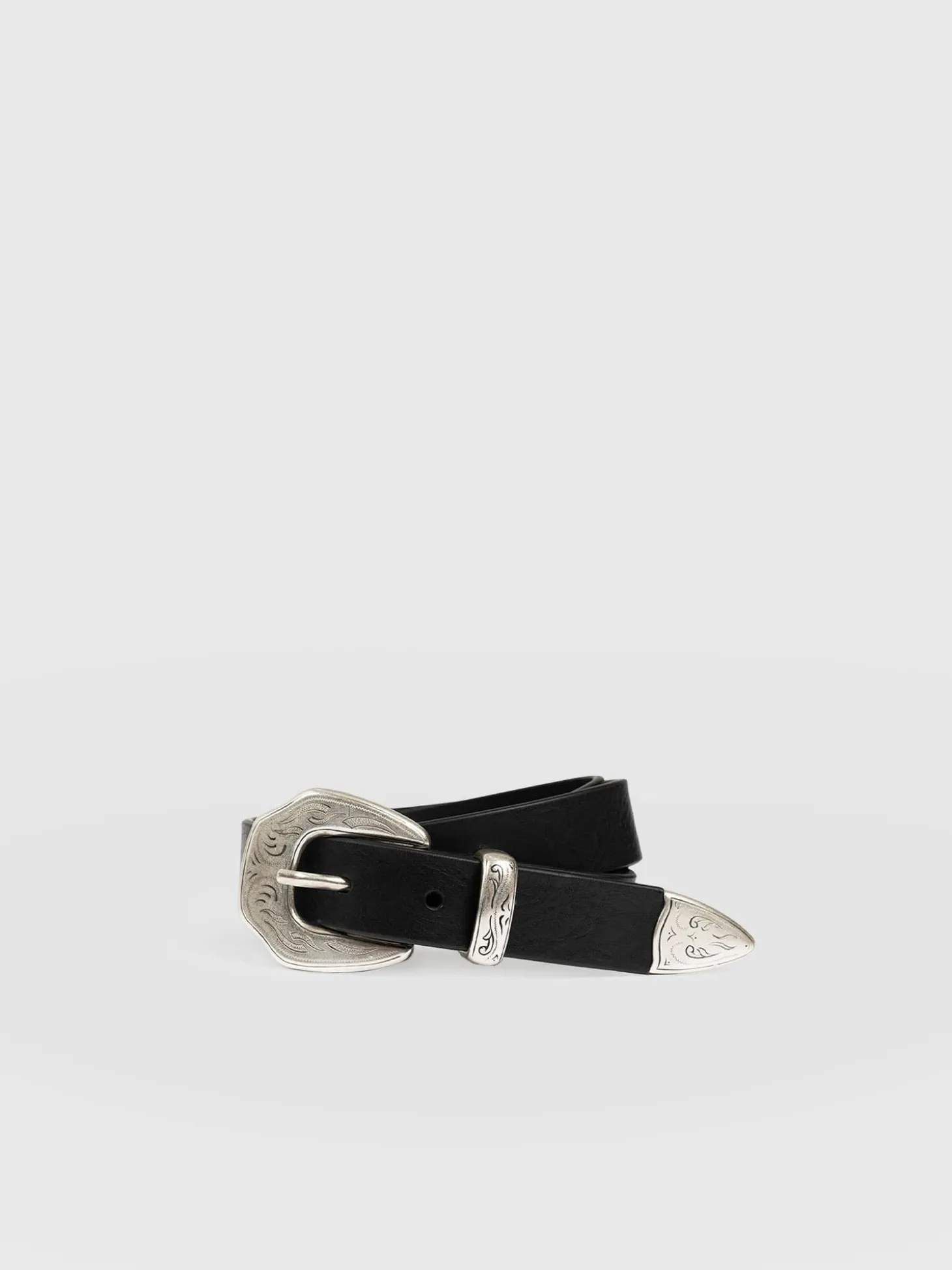 Western Belt - Black